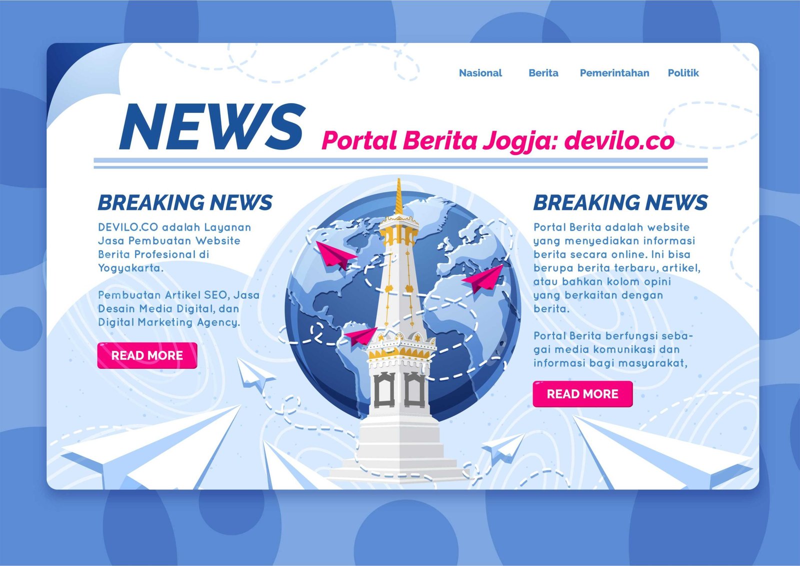 Jasa Pembuatan Website Portal Berita di Jogja 1 Jasa Pembuatan Website Portal Berita di Jogja